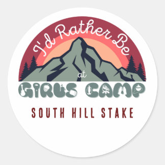 Sticker sur mesure LDS Girls Camp Cute