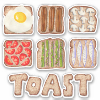 Sticker sur mesure pour le petit-déjeuner