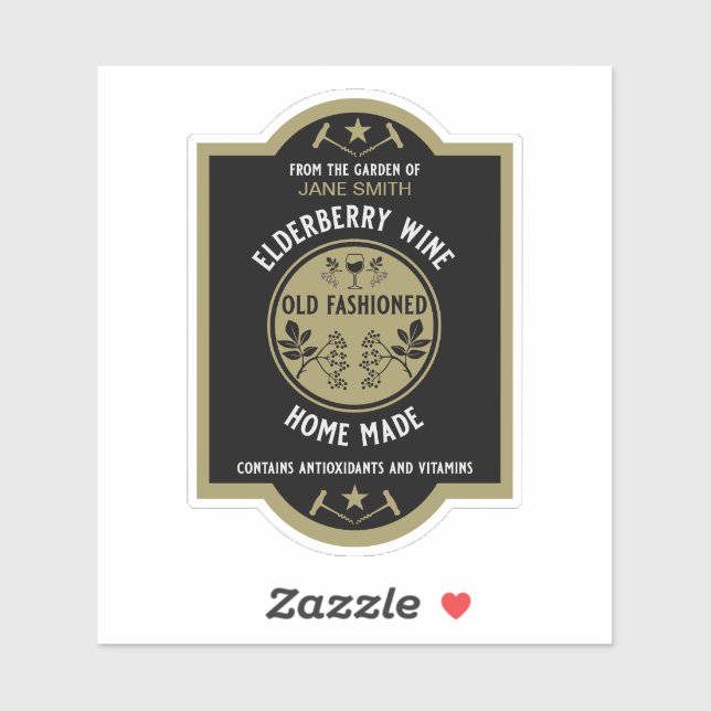 Sticker Sureau fait maison personnalisé (Feuille)