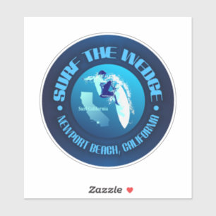 Sticker Surf du coin