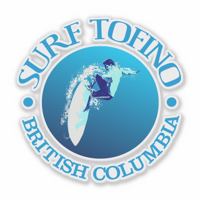 Sticker Surf Tofino (Devant)