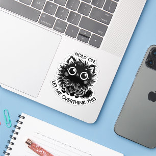 Sticker Surpenser au chat