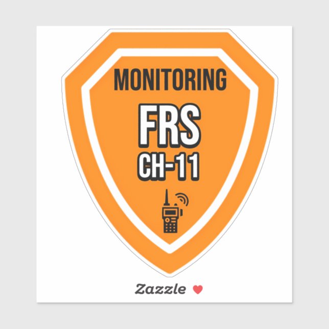 Sticker Surveillance du canal FRS 11 (Feuille)