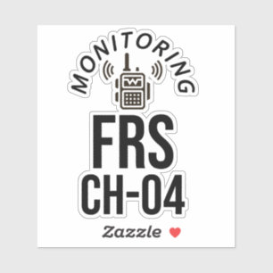 Sticker Surveillance du canal FRS 4