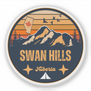 Sticker Swan Hills, Alberta
