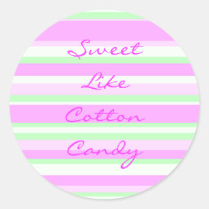 Sticker Sweet Like Cotton Candy