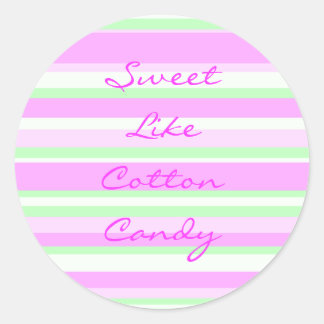 Sticker Sweet Like Cotton Candy