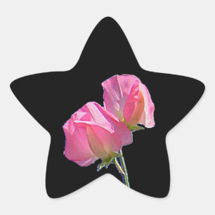 Sticker Sweet Pea Star