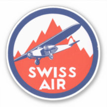 Sticker Swiss Air Airways