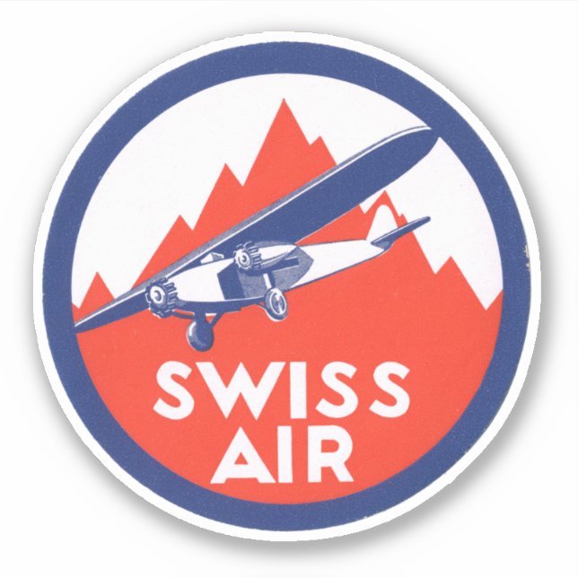 Sticker Swiss Air Airways (Devant)