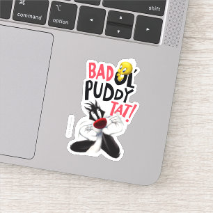 Sticker SYLVESTER™ & TWEETY™ - Tat Puddy de mauvaise quali