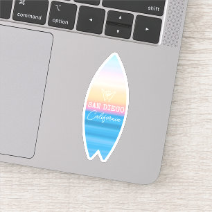 Sticker SYMBOLE À LA MAIN San Diego Sunset Surf