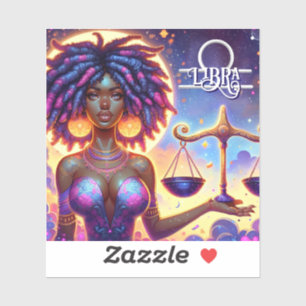 Sticker Symbole astrologique Horoscope Librairie Zodiac