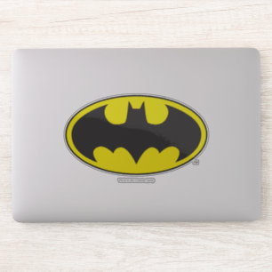 Sticker Symbole Batman   Logo Oval de chauve-souris