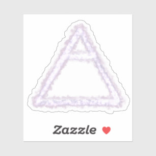 Sticker Symbole d'alchimie de l'élément d'air respiré pers