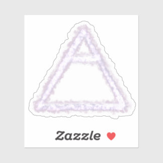 Sticker Symbole d'alchimie de l'élément d'air respiré pers