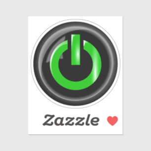 Sticker Symbole d'alimentation