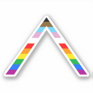 STICKER SYMBOLE D'ALLIÉ LGBTQ POC