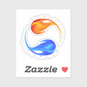 Sticker Symbole d'amour-