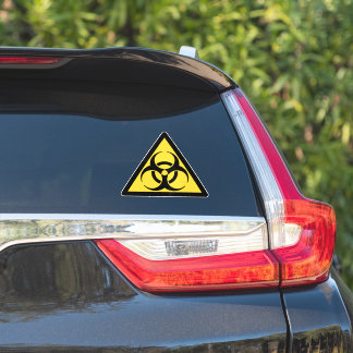 Sticker Symbole de danger biologique