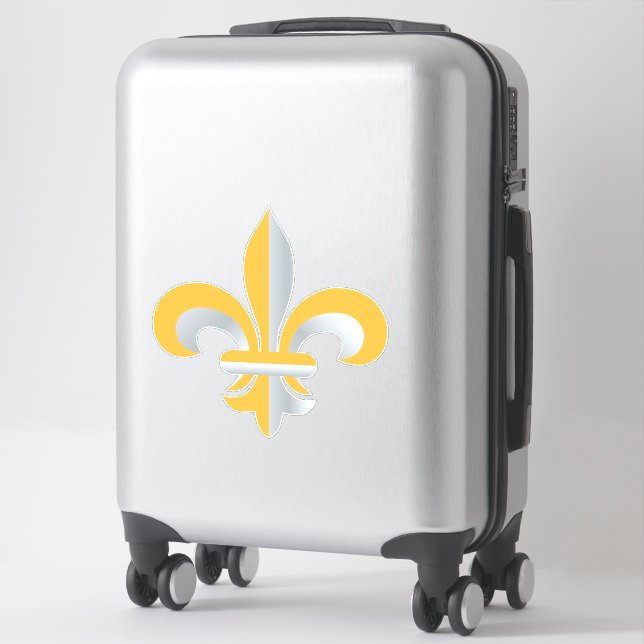 Sticker Symbole de Fleur de Lis (Sur valise)
