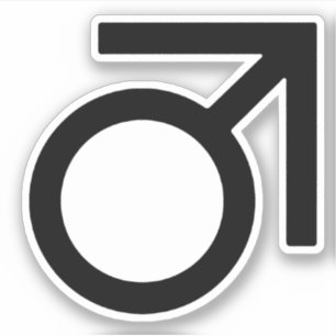 Sticker Symbole de genre Butch