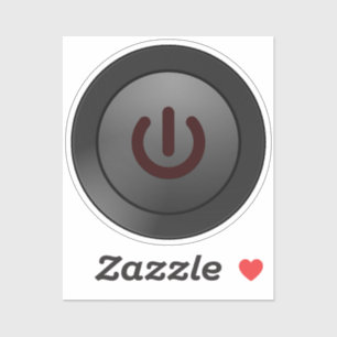 Sticker Symbole de mise hors tension