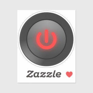 Sticker Symbole de mise hors tension