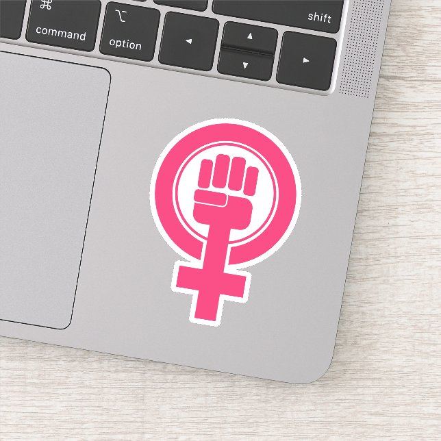 Sticker Symbole de résistance de la main des femmes (Détail)