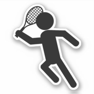 Sticker Symbole de tennis masculin Sports