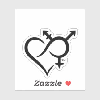 Sticker Symbole d'inclusion et d'amour