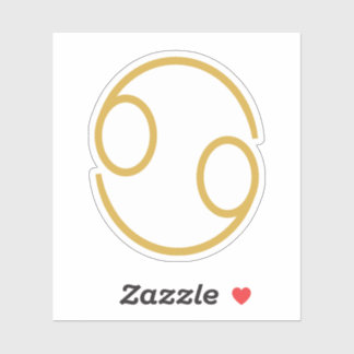 Sticker Symbole du cancer du zodiaque