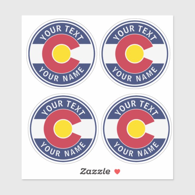 Sticker Symbole du Colorado II (Feuille)