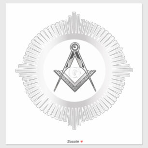 Sticker Symbole franc-maçonnerie