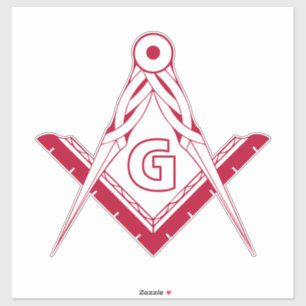 Sticker Symbole franc-maçonnerie