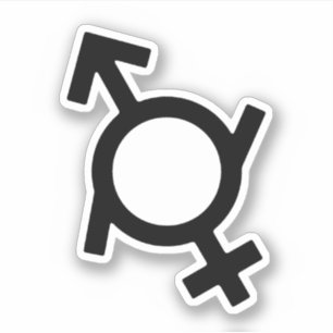 Sticker Symbole genre féminin et masculin