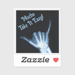 Sticker SYMBOLE Shaka X-Ray (Perdre la main)