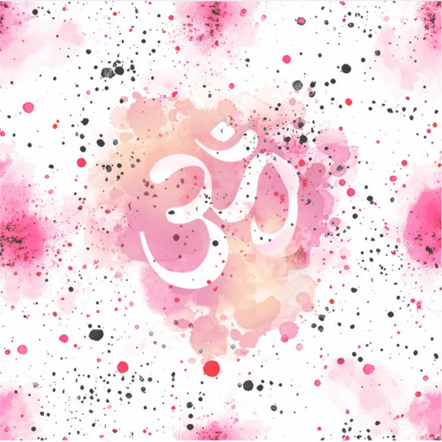 Sticker Symbole yoga OMMM (Devant)