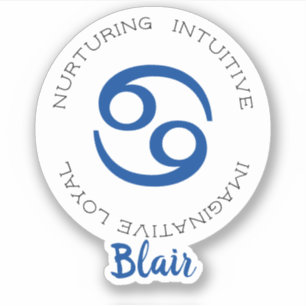 Sticker Symbole zodiaque Cancer