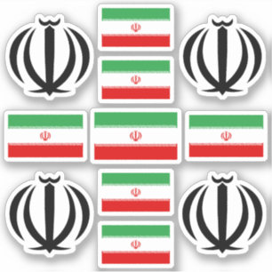 Sticker Symboles et emblèmes nationaux iraniens