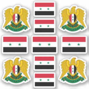 Sticker Symboles et emblèmes nationaux syriens