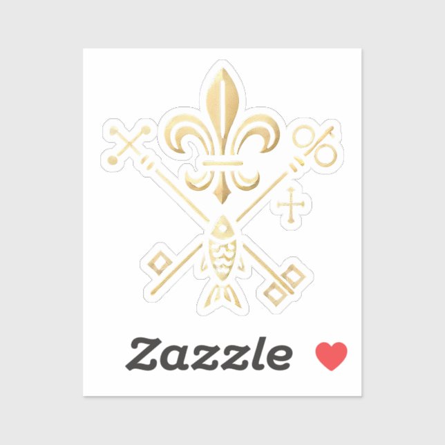 Sticker Symboles heraldiens (Feuille)