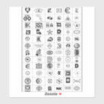 Sticker Symboles Kosher recommandés<br><div class="desc">Nous avons une carte Kosher Symbols établie. Cette carte est conçue pour recommander les symboles Kosher les plus courants et pour sensibiliser les consommateurs sur les différents symboles qui aident à garder casher. Veuillez noter que si un symbole n'est pas inscrit sur cette carte, cela ne signifie pas nécessairement qu'il...</div>