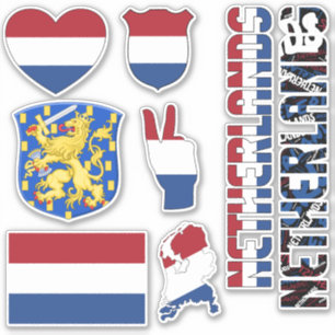 Sticker Symboles nationaux Extraordinaires de Pays-Bas