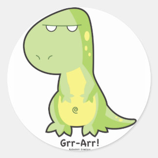 Sticker T-Rex Grr Arr