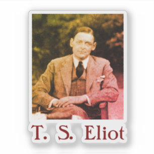 Sticker T. S. Eliot