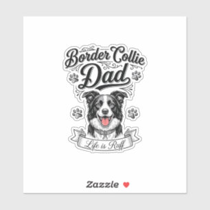Sticker T-shirt de conception de chien de gravure vintage