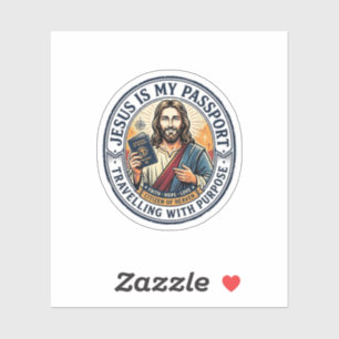 Sticker T-shirt de missions mondiales missionnaire Jésus c