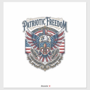 Sticker T-shirt graphique vectoriel de fierté cajun patrio
