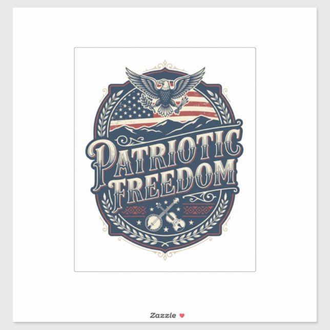 Sticker T-shirt graphique vectoriel du patrimoine appalach (Feuille)
